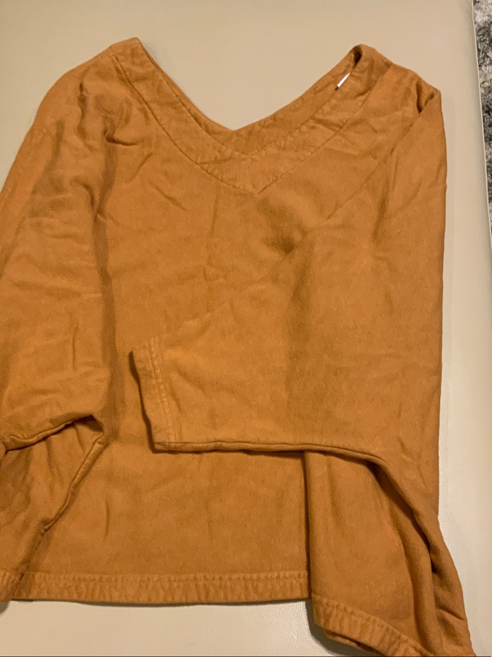 bryn Walker Orange Knit Pull-On Kids Shorts